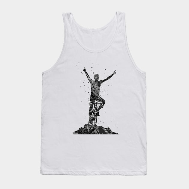 Mountain biking Tank Top by RosaliArt